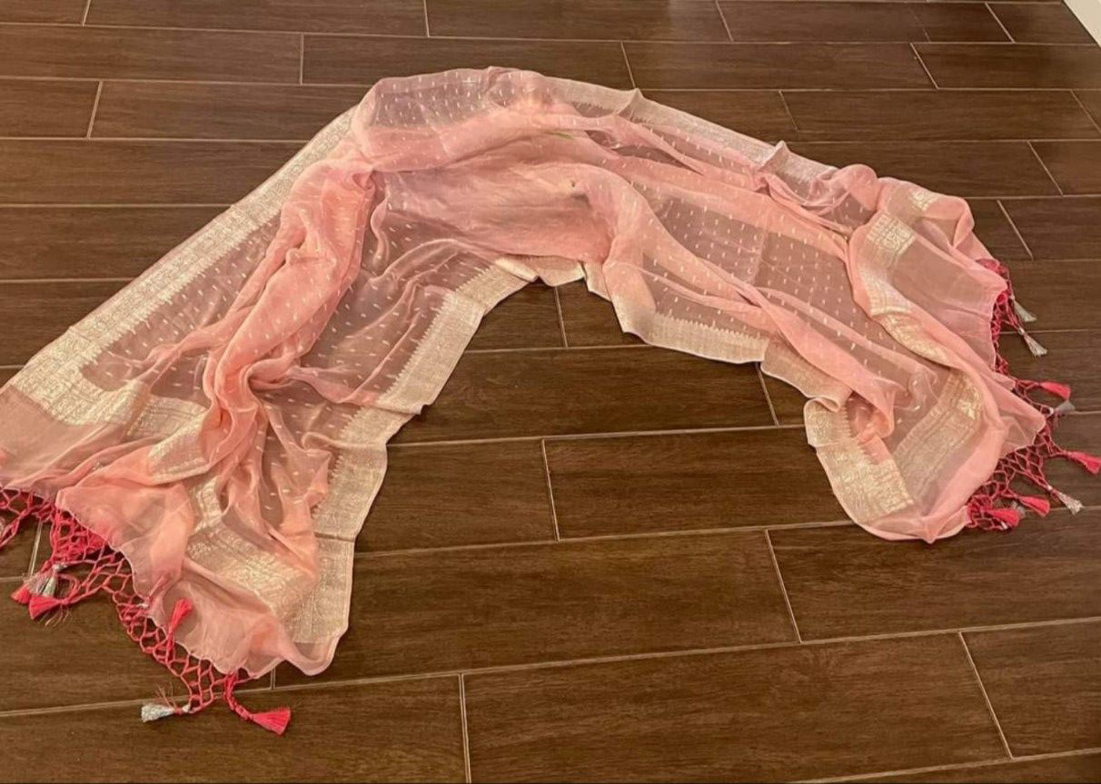 Pure Georgette Dupatta