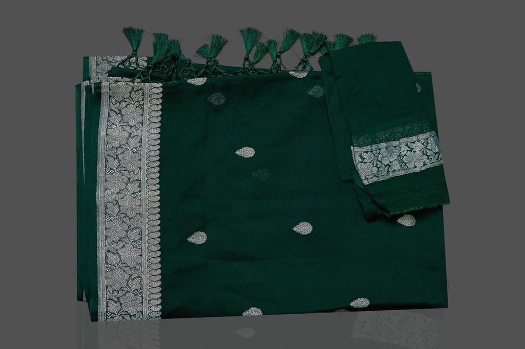 Pure Georgette Handloom Banarasi Saree