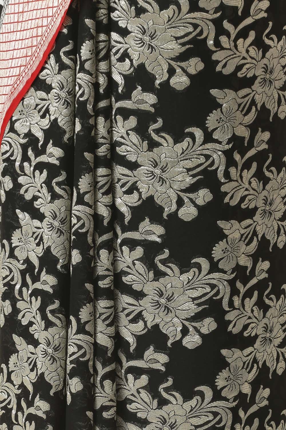 Khaddi Georgette Handloom Banarasi Saree