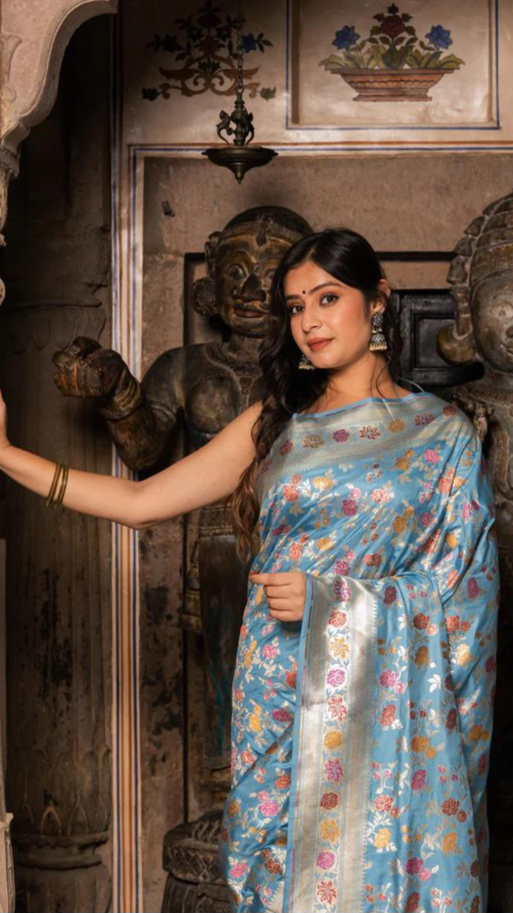 Pure Katan Silk Banarasi Handloom Saree