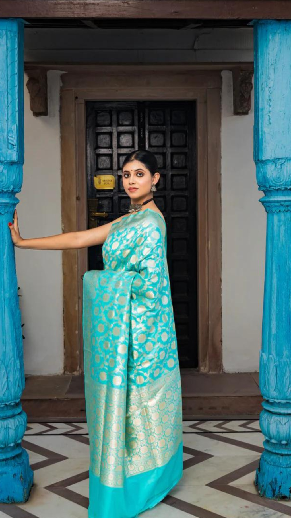Pure Katan Silk Banarasi Handloom Saree