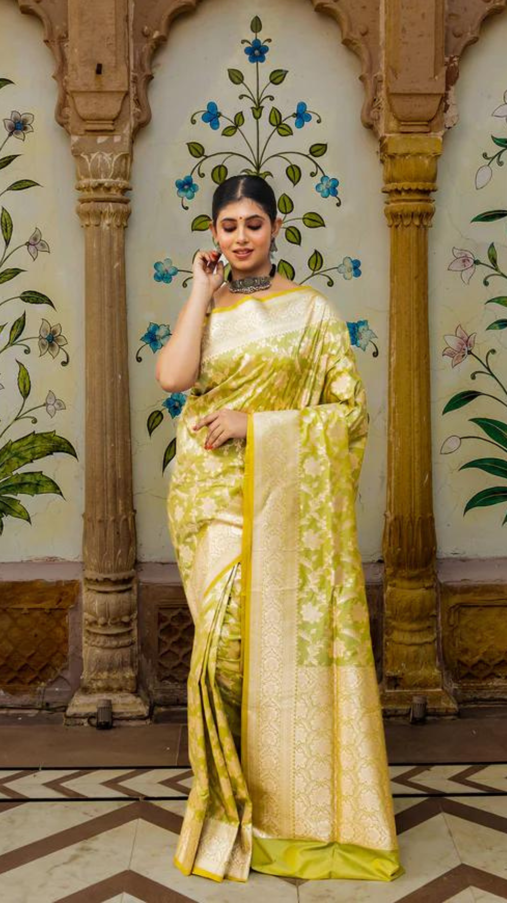 Pure Katan Silk Banarasi Handloom Saree