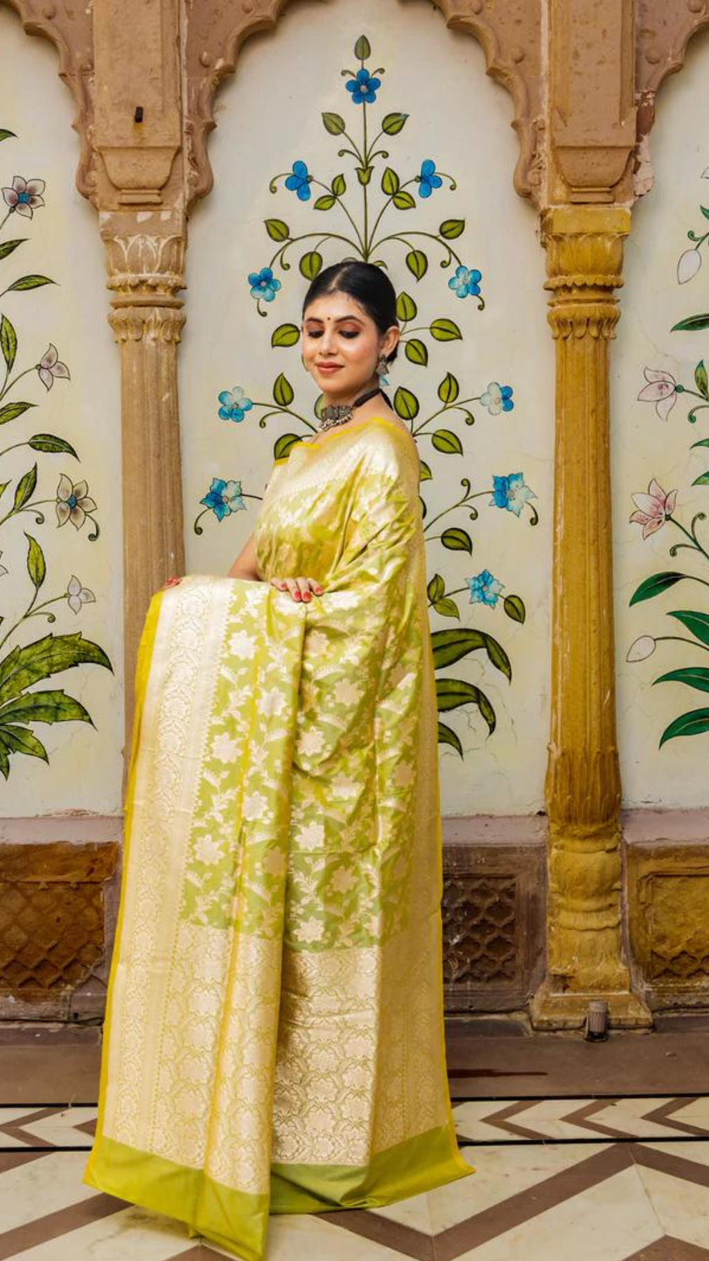 Pure Katan Silk Banarasi Handloom Saree