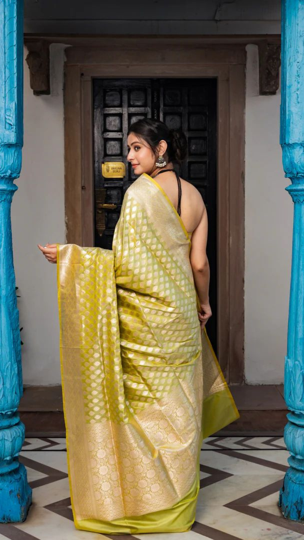 Pure Katan Silk Banarasi Handloom Saree