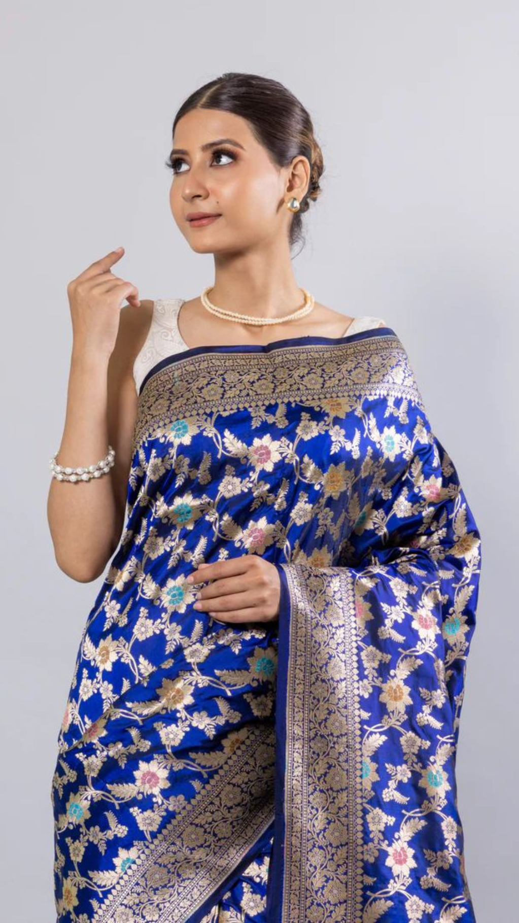 Pure Katan Silk Banarasi Handloom Saree