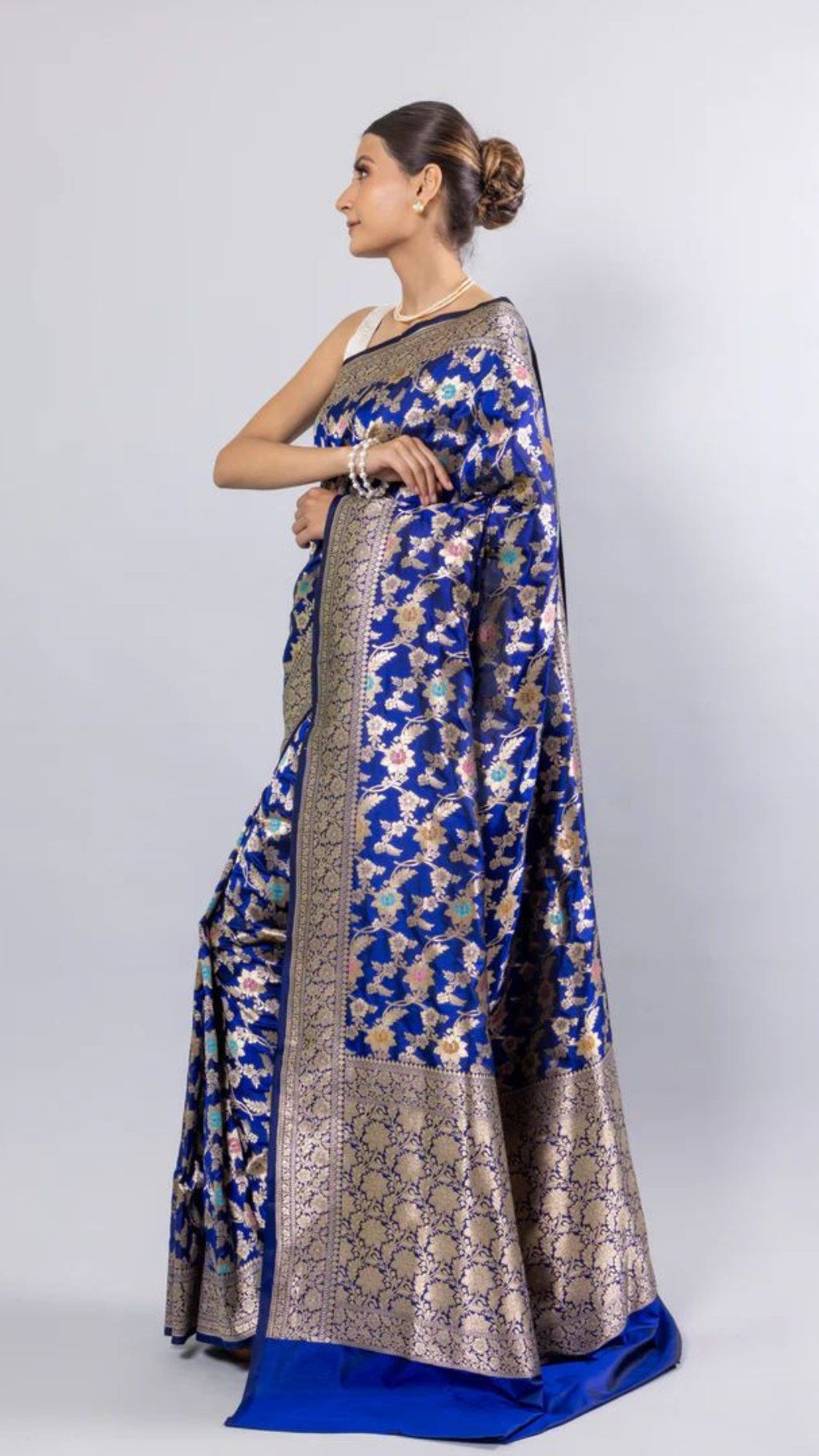 Pure Katan Silk Banarasi Handloom Saree