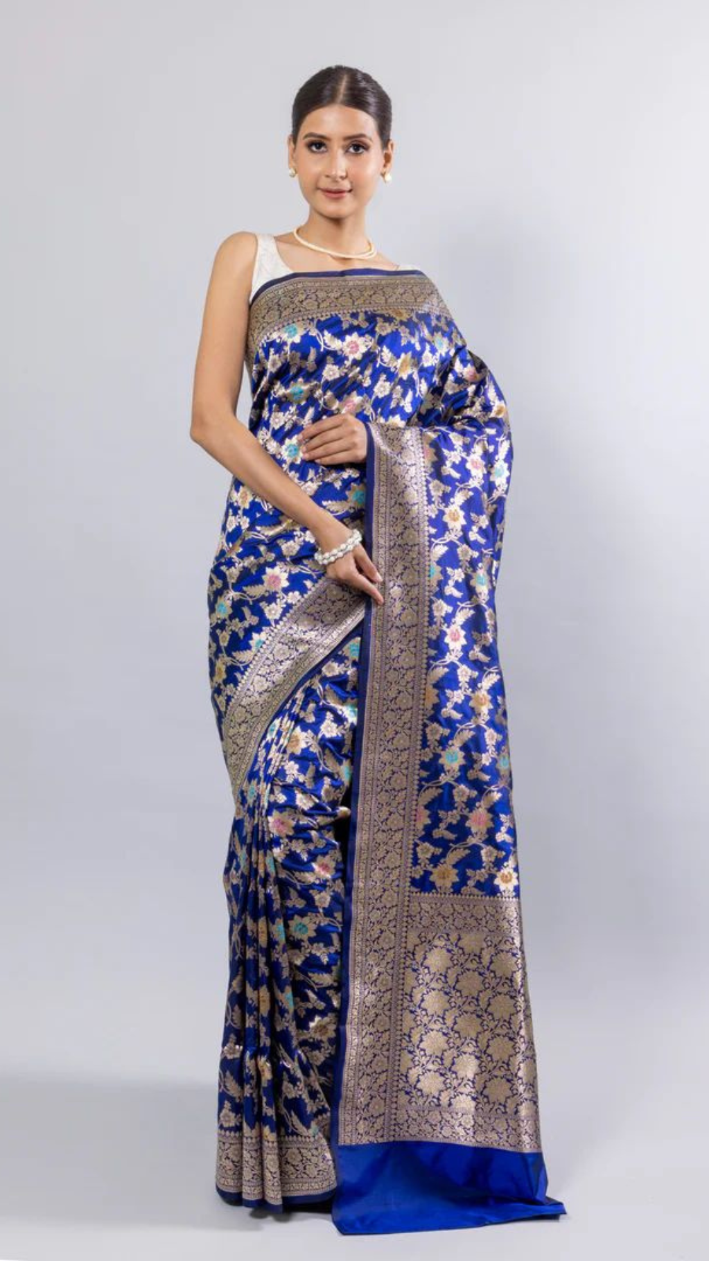 Pure Katan Silk Banarasi Handloom Saree