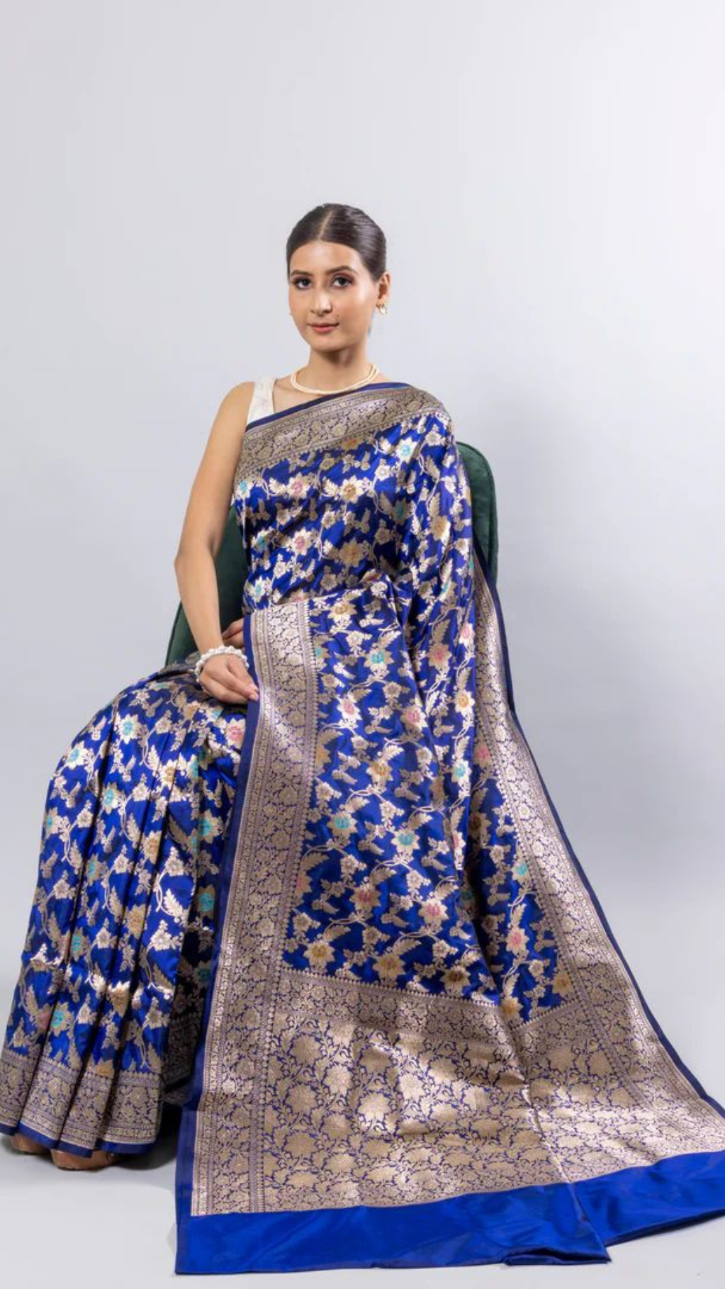 Pure Katan Silk Banarasi Handloom Saree