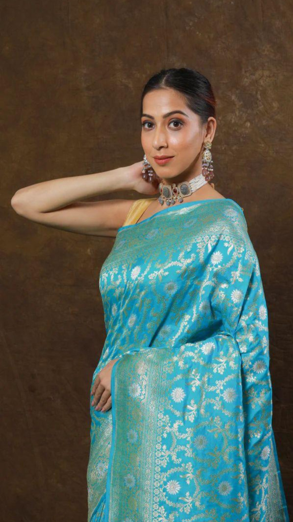 Pure Katan Silk Banarasi Handloom Saree