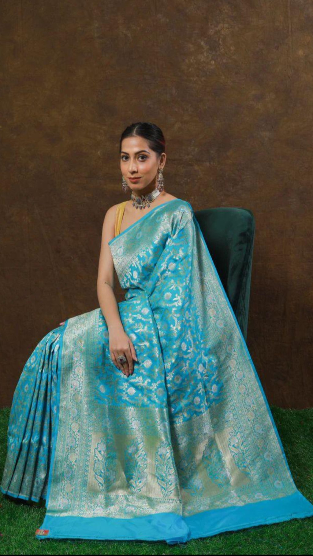 Pure Katan Silk Banarasi Handloom Saree